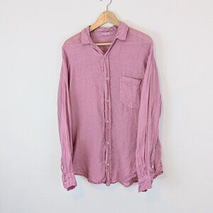 CP Shades Linen Shirt Pink style 1226-3